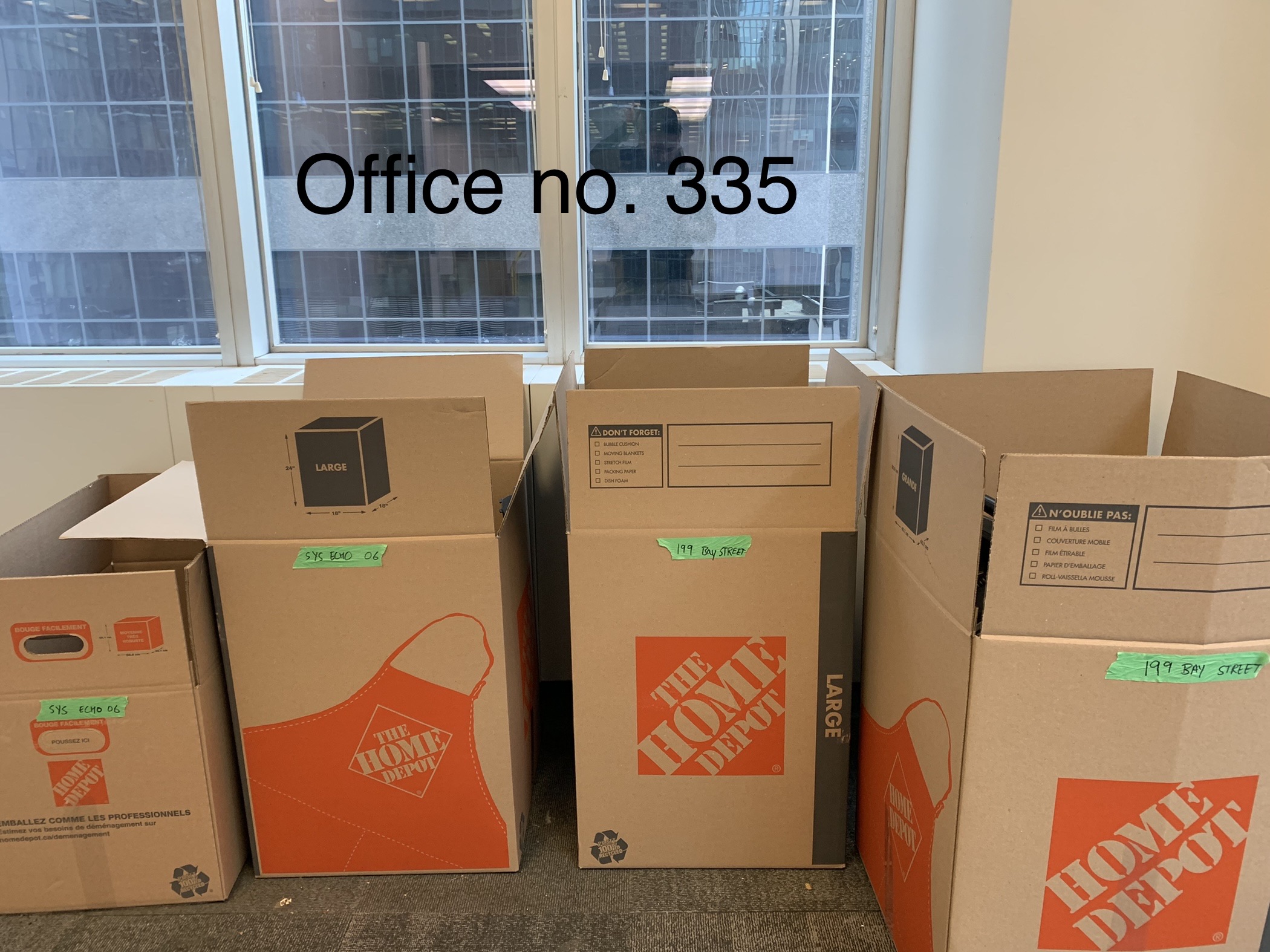 System and IT equipment relocations